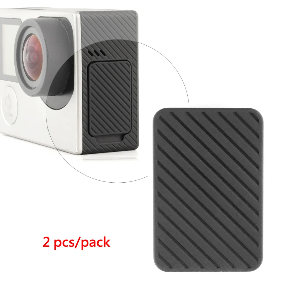 Замена боковой двери SOONSUN 2 шт./лот USB для камеры GoPro Hero 4 3 + Black & Silver Edition|covers for