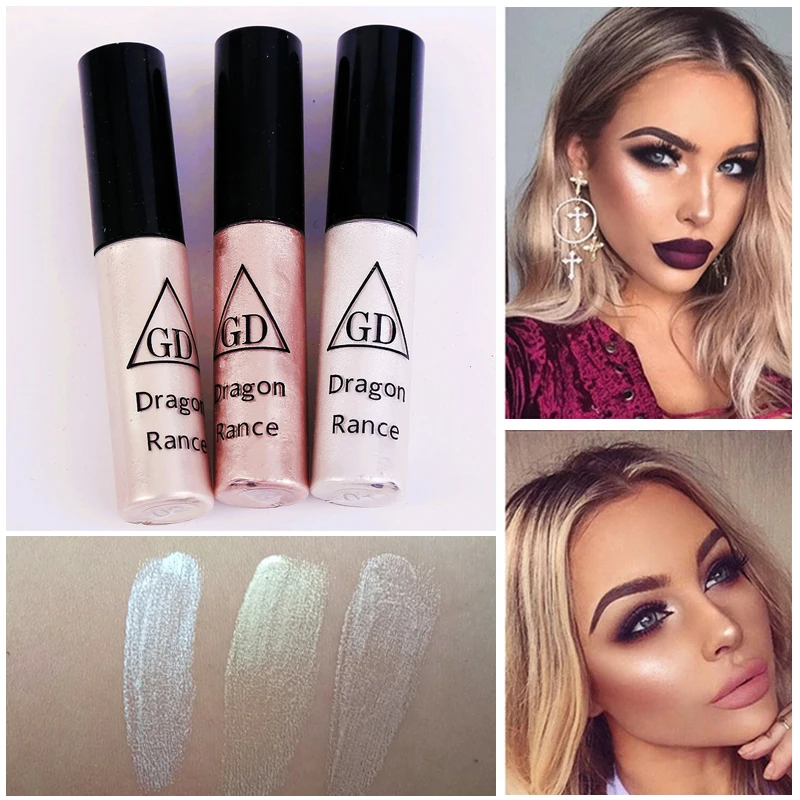 Dragon Rance Face Highlighter Waterproof Contour Make Up Glitter
