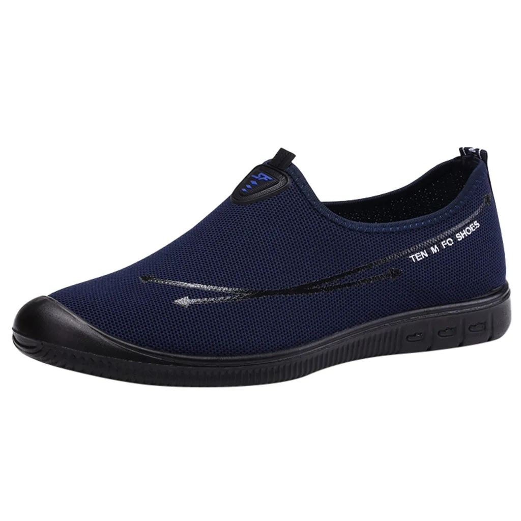 

KANCOOLD Men Vulcanize Shoes Vintage Flock Slip-On Autumn Platform Men Shoes Comfortable Light Big Size Men Shoes Dropship 71217