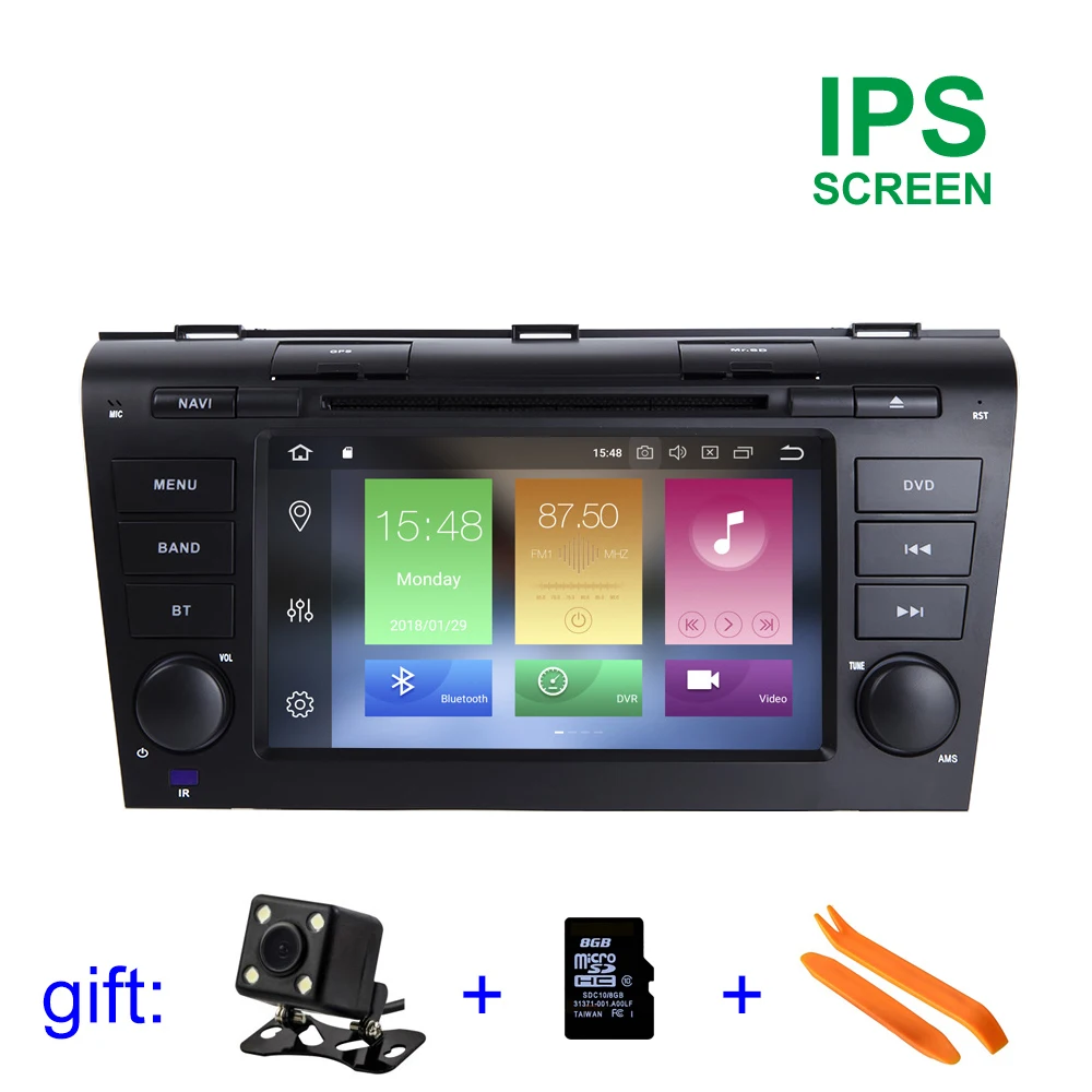 

Octa core 4GB RAM Android 8.0 Car DVD multimedia Player for Mazda 3 Mazda3 2004 - 2009 with wifi BT GPS Radio stereo