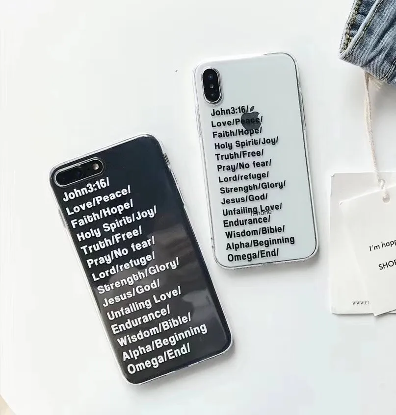 Модные пары Прозрачный чехол для iPhone X 6 S 7 8plus крышка ультратонкий прозрачный
