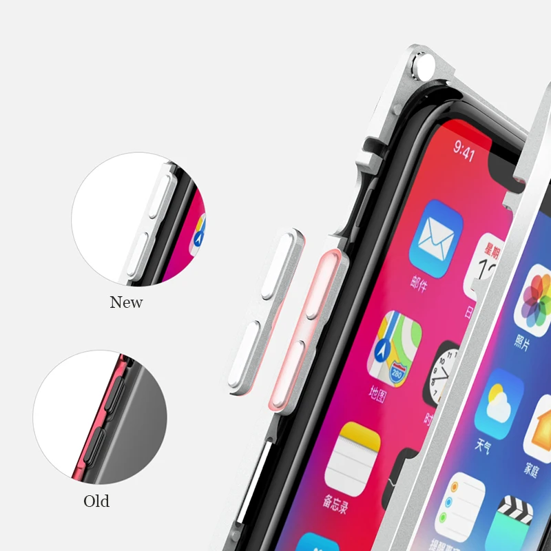 Suntaiho Magnetic Adsorption Phone Case for iPhone X case for iPhone 7 8 Standing Square Magnetic Tempered Glass back Phone case Suntaiho Magnetic Adsorption Phone Case for iPhone X case for iPhone 7 8 Standing Square Magnetic Tempered Glass back Phone case