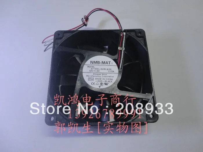 Для NMB 4715KL-04W-B39 12038 12 см 0.72A двойной шарикоподшипник Высококачественный Вентилятор
