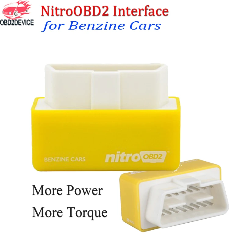 

Car Chip Tuning Performance Box NitroOBD2 Plug&Driver OBD2 Interface NITRO OBD2 Benzine Cars Diagnostic Interface