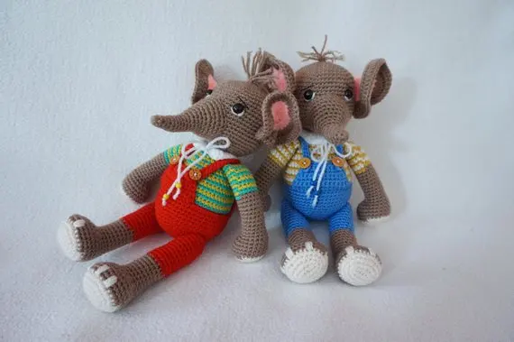

Amigurumi elephant crochet crochet