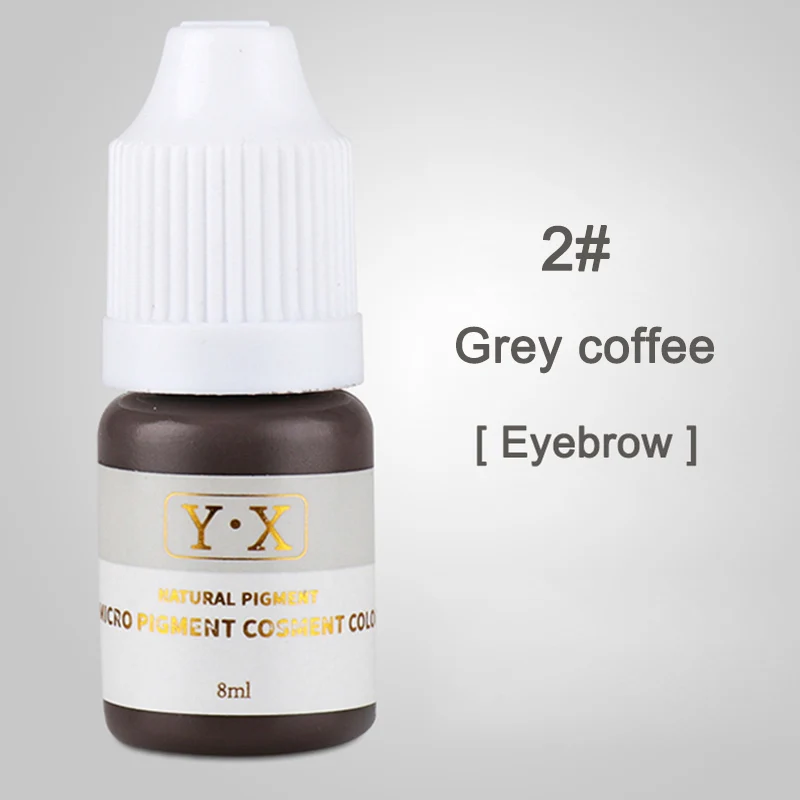 Hot sale Semi Permanent Makeup Eyebrow Ink Lips Eye Line Tattoo Color Microblading Pigment