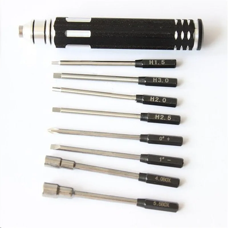 8 in 1 Hex socket driver Hexagon screwdriver Set For RC Modelsin Parts