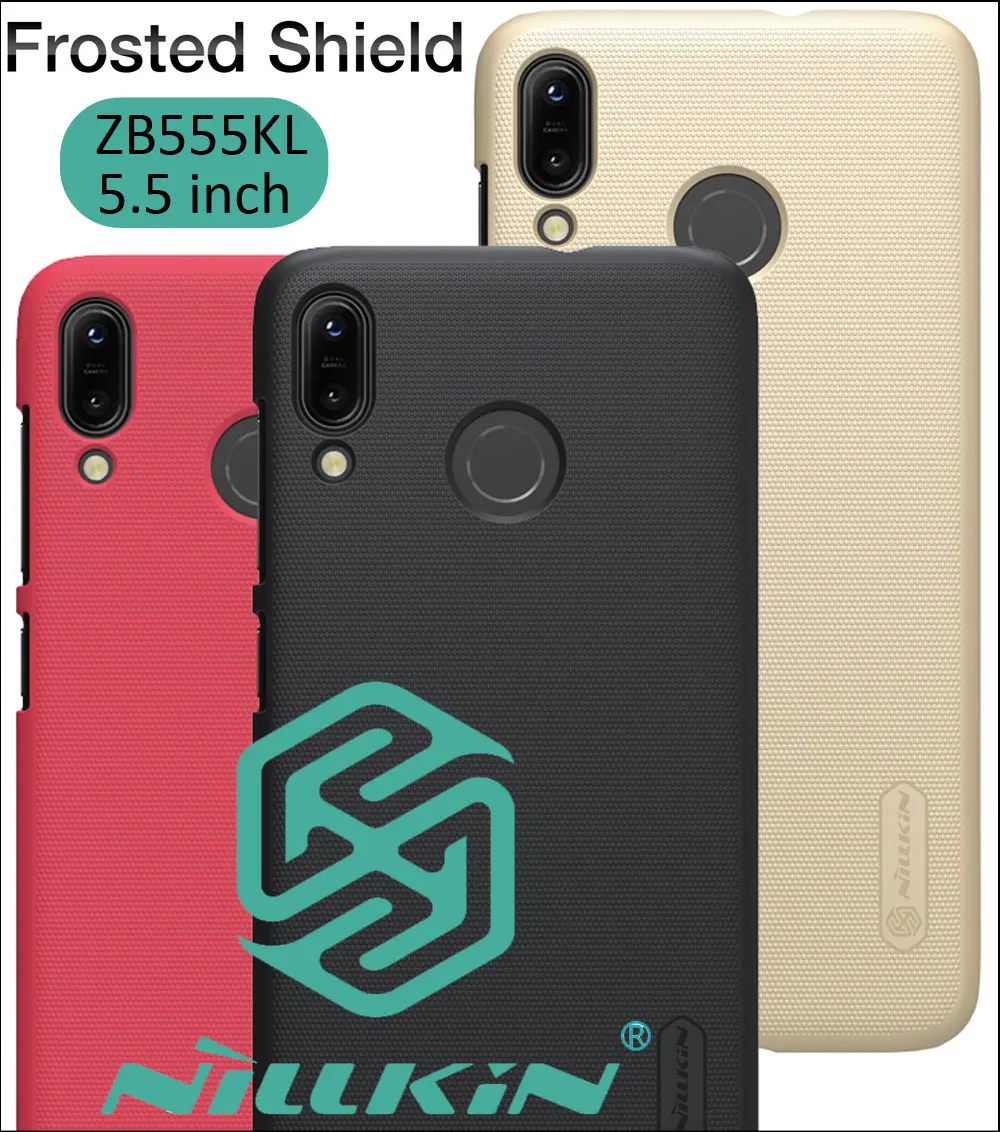 Nillkin Чехол матовый для Asus Zenfone Max Pro M2 ZB631KL жесткий Пластик задняя