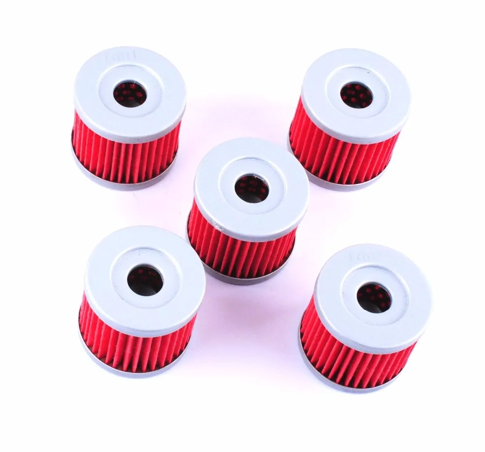 

5Pcs HF131 Oil filter For HYOSUNG GV125 GV250 AQUILA For SUZUKI UH125 BURGMAN 8z1445