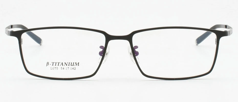 Дизайн бизнес чистый титан горячая распродажа полный обод оправы для очков оптическая мода очки по рецепту L075