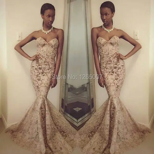 Couture Sweetheart Lace See Through Pattern Mermaid Evening Dresses Magnificent Mermaid Dress Pattern Couture Sweetheart Lace See Through Pattern Mermaid Evening Dresses Magnificent Mermaid Dress Pattern