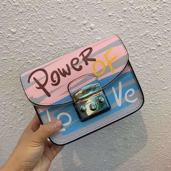 

Famous Brand Women Bags Leather Printing Bag Designer Message Shoulder Bag for Women 2019 Handbag Bolsa Feminina Mujer Purse New