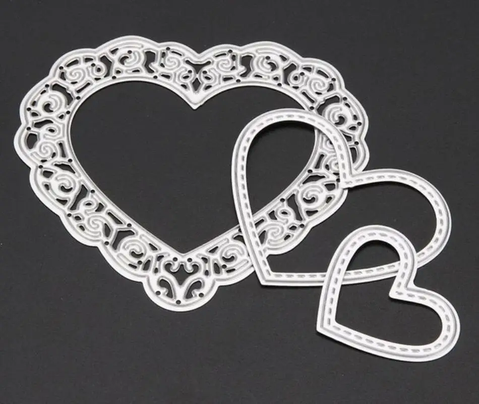 JX-LCLYL Round Flower Star Metal Lace Cutting Dies Stencils DIY Scrapbooking Album Card Craft