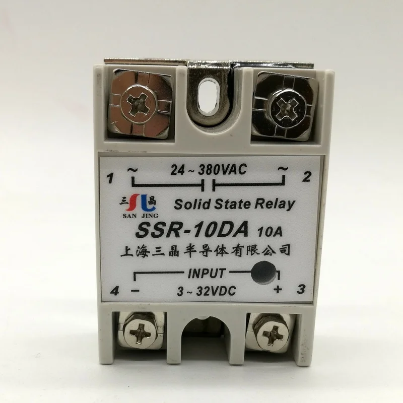 

SSR-10DA Industrial Solid State Relay 40A High Power Voltage Regulator Single Phase
