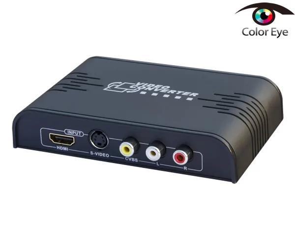 LKV363A 1080 P/720 P CVBS/S-Video+ HDMI в HDMI, AV/S-Video в HDMI конвертер со скалером/одновременным подключением/цветным глазом