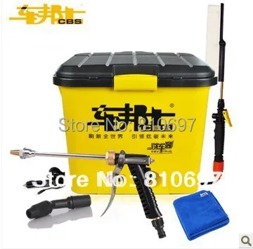 12773 Cbs 28l électrique Batterie Au Lithium 28l Dispositif De Lavage Haute Pression Pistolet à Eau 220 V Charge Portable Voiture Lave Linge In