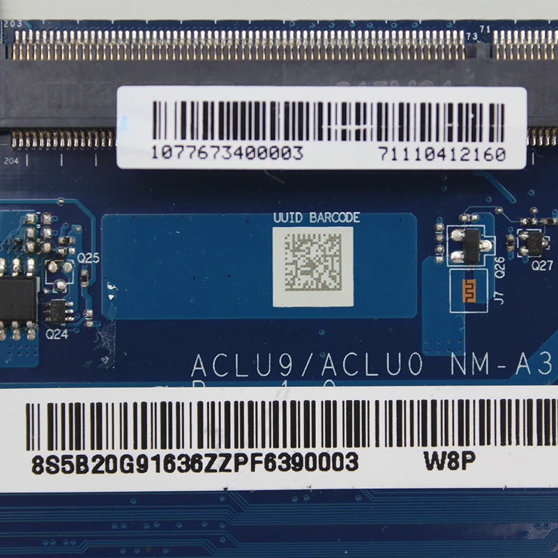 Оригинальная материнская плата для ноутбука lenovo G50-30 G50 с процессором Intel N2820 N2840 DDR3 ACLU9/ACLU0 NM-A311 REV: 1,0 полностью протестирована