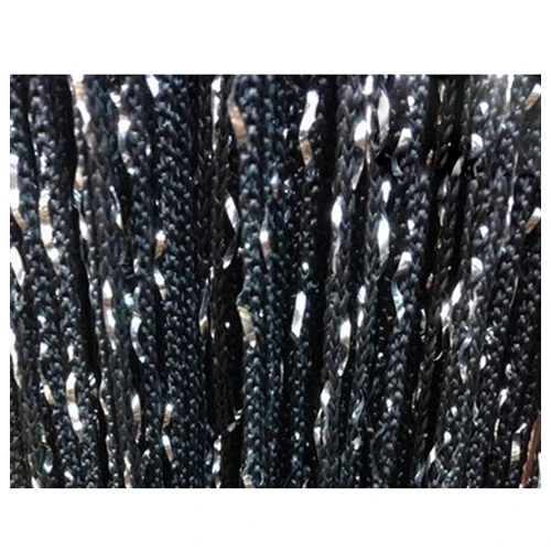 

Botique Room Door Window Beads Crystal String Curtain Beads Wall Panel Fringe Divider Black