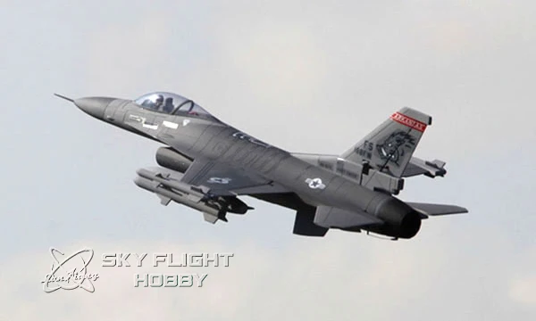 360 градусов векторный для Skyflight Hobby F16 F-16 70 мм EDF rc реактивный самолет