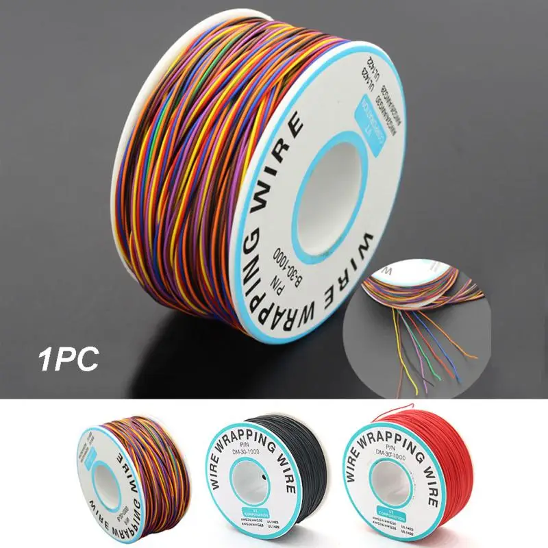 Для материнской платы ноутбука PCB припой 820 футов 30 AWG оберточная проволока 3 цвета