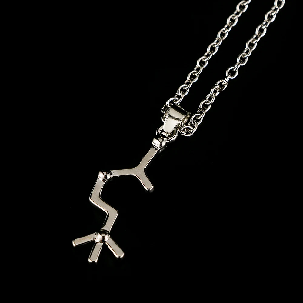 

Fashion New Type DNA Necklace Dopamine Biochemistry Molecule Chemical Structural Pendant Necklace For Women Gift