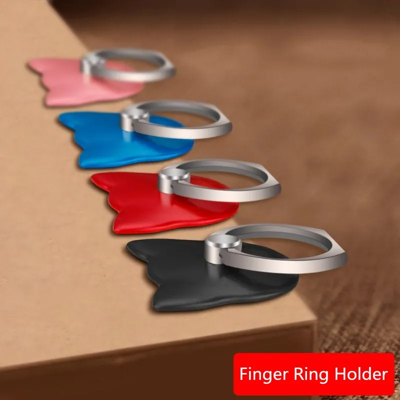 2Pcs 360 Degree Finger Ring Mobile Phone Smartphone Stand Holder For iPhone 7 Samsung HUAWEI Smart Phone IPAD MP3 Mount Stand