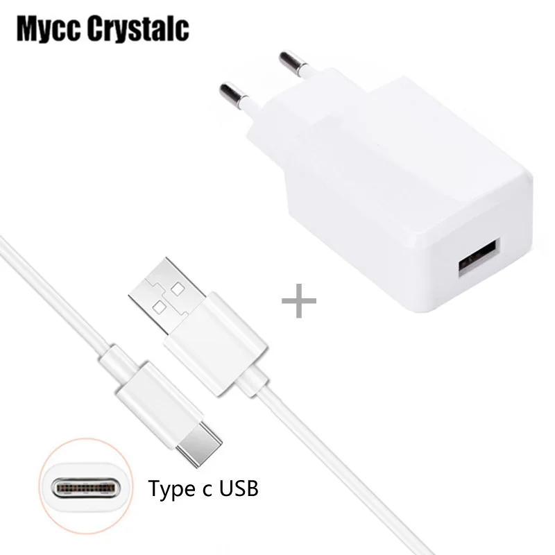 

Type-C 2.4A EU Travel Wall Charger Adapter For Umidigi A5 S3 A3 Z2 Z1 Z S2 A1 One Crystal Pro Power F1 Play S USB Type-C Cable