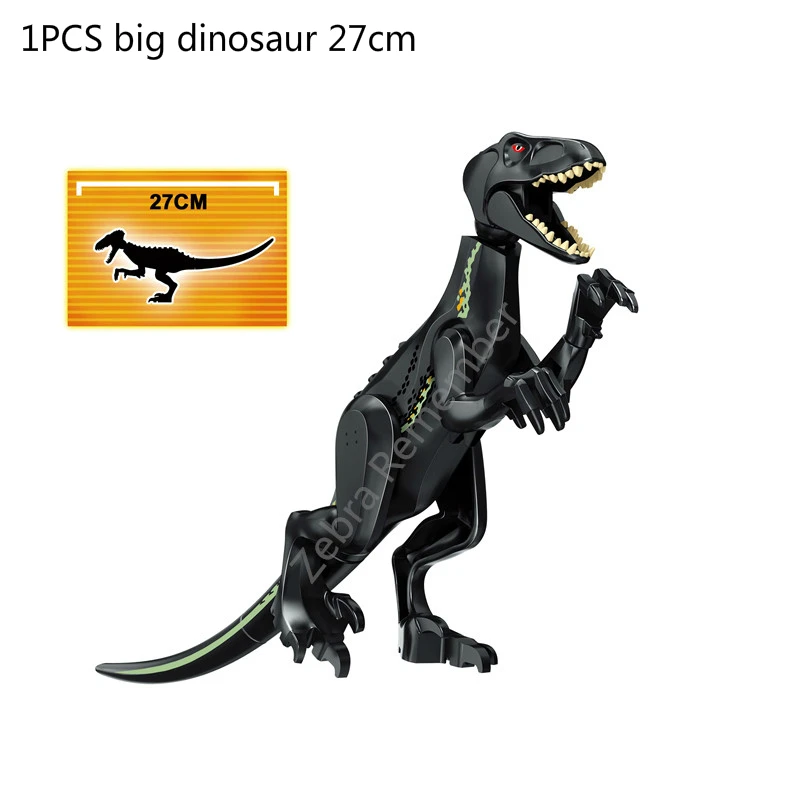 79151, 77001, мир Юрского периода, 2 динозавра, тираннозавра, строительные блоки, динозавр, фигурки, кирпичи, динозавры, игрушки, подарок - Цвет: K