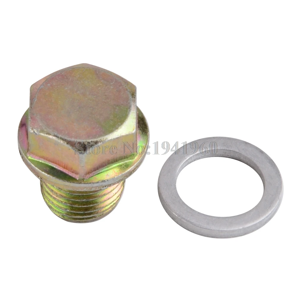 

NICECNC Engine Oil Drain Plug For Honda CBR 600 F2 F3 CBR900RR CB 600F CR 250M 250R 450R CA CL 175 CT 70 VTX 1800 1300 XL 125