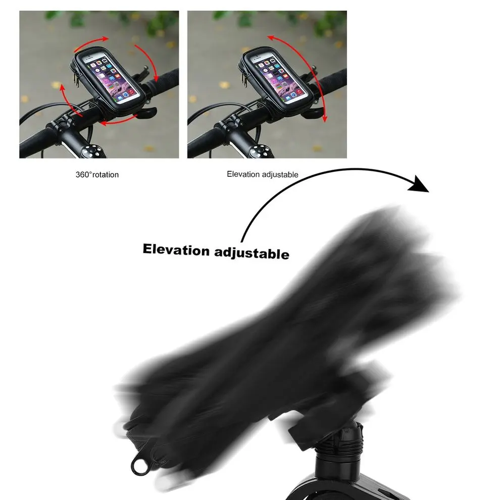 10 Pcs 360 Waterproof Bike Mount Holder Case Bicycle Cover for Various Mobile Phones |