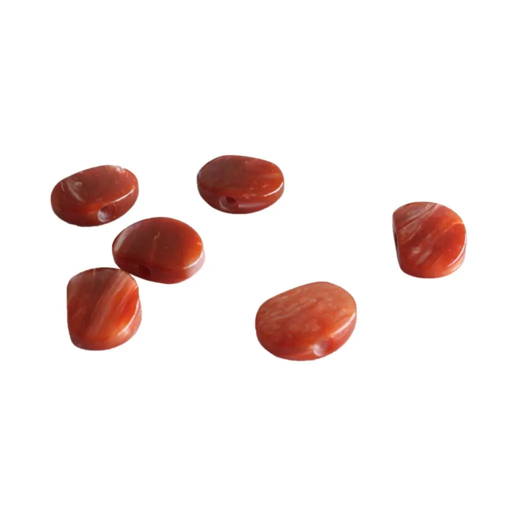 6pcs Pearloid Acrylic Buttons Knobs Peg for Guitar Tuner Machine Heads Tuning Keys