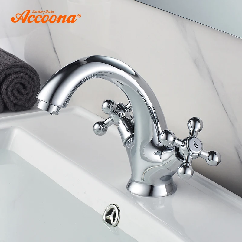 Grifo Monomando Cromado Elore – Lujoso Mezclador Para Lavabo Moderno Con Residuos Incluido