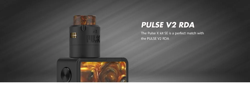 Original Vandy Vape PULSE X KIT Special Edition Vandyvape PULSE X SE Kit with Pulse V2 RDA Tank Electronic Cigarette Vaping 01 (9)
