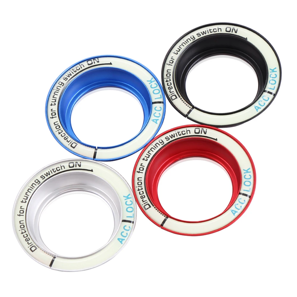 

Hot Ignition Key Switch Ring Cover for Focus 2 MK2 Key Hole Circle Stickers for New Focus 3 MK3 MK4 for Ford Everest Accessories