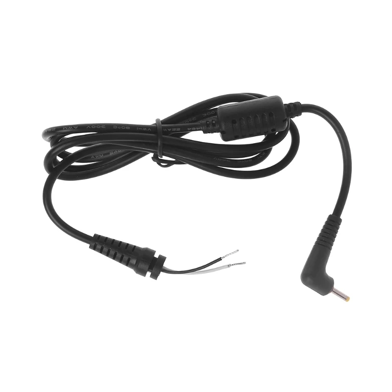 

1 Pc DC Power Adapter Cable L Shaped Pure Copper Plug With Pin For ASUS Eee Laptop Hot