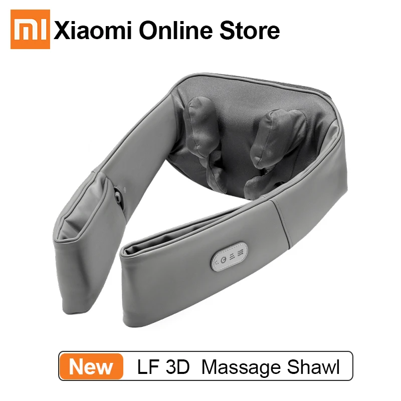 

Xiaomi LF 3D Kneading Massager Neck Shoulder U Shape Electrical Massage Shawl Adjustable Strength Heated Kneading Massage