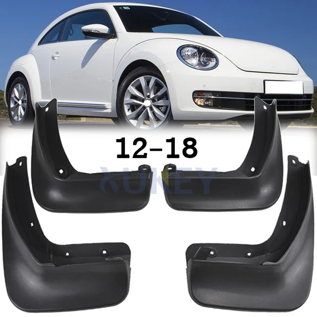 Set Molded Mud Flaps For VW Beetle (A5) 2012 2018 Mudflaps Splash