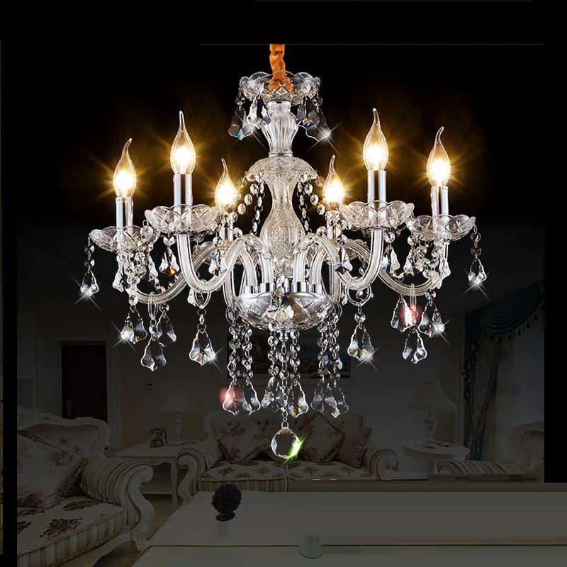 

LED chandelier Lighting Luxury Fashion LED Crystal Chandeliers Light K9 Crystals Lamp Hotel Lighting Room Chandelier light