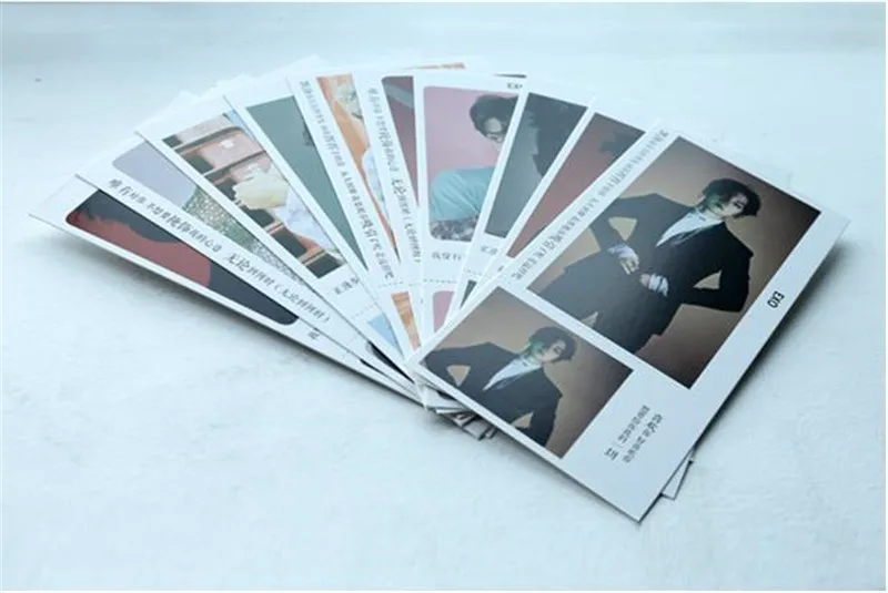 K pop фото LOMO карта Книга подарок сувенир наклейка почтовый k EXO книга приветствие