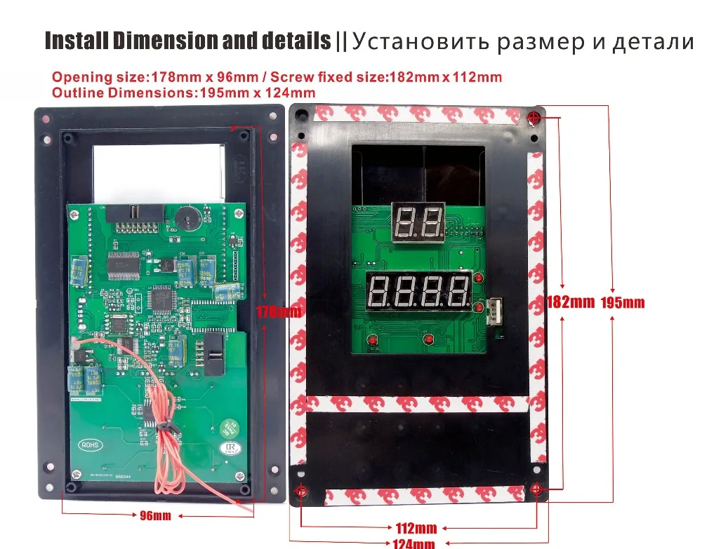 110V 220V30A 6 кВт термостат для сауны, парной