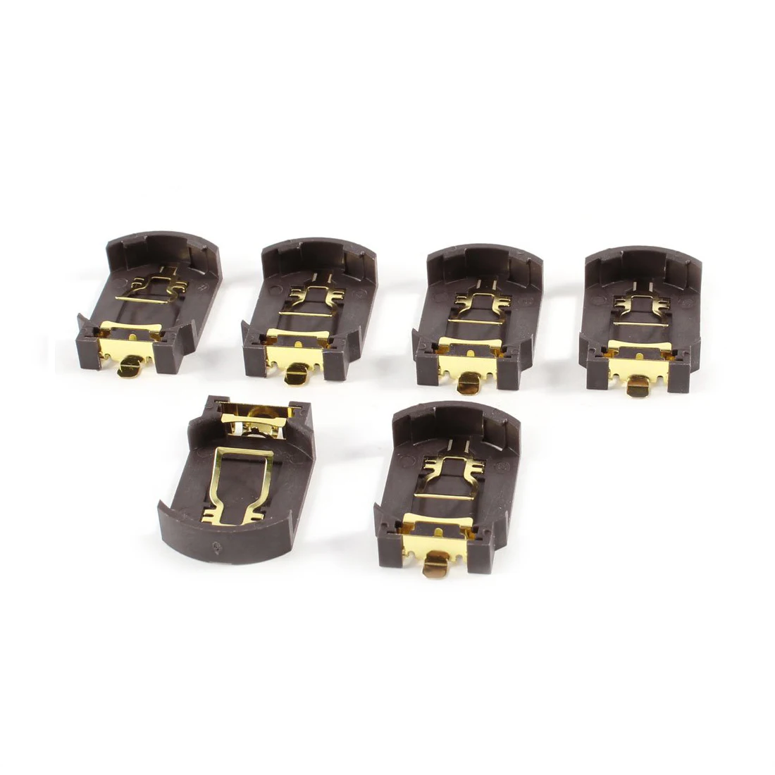 

6PCS Plastic Housing CR2032 Button Cell Battery Socket Holder Case