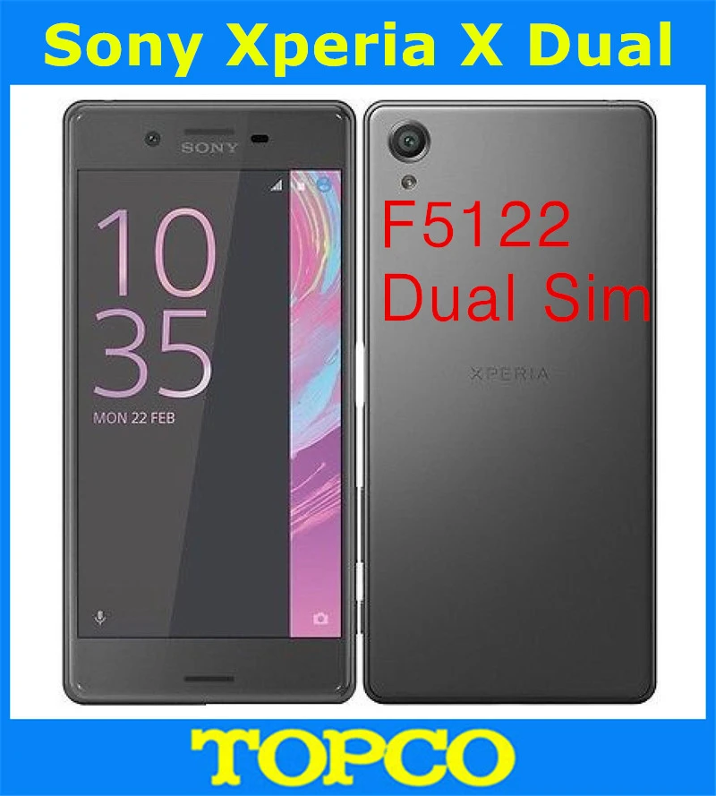 Sony Xperia X Dual F5122 Original Unlocked Gsm 3g 4g Android Mobile Phone Hexa Core 5 0 23mp 13mp 64gb Rom 3gb Ram Cellphones Aliexpress