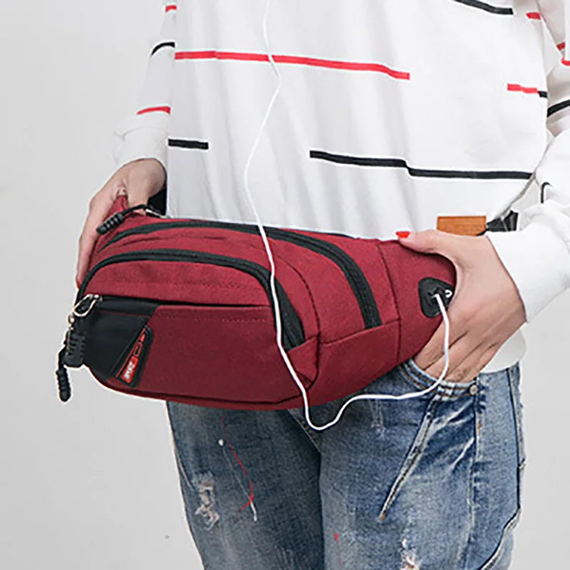 

Women Waist Packs Multifunction Mobile Phone Waist Bag Music Headset Fashion Fitness Nnight Run Ladies Hip Bag Waist Packs