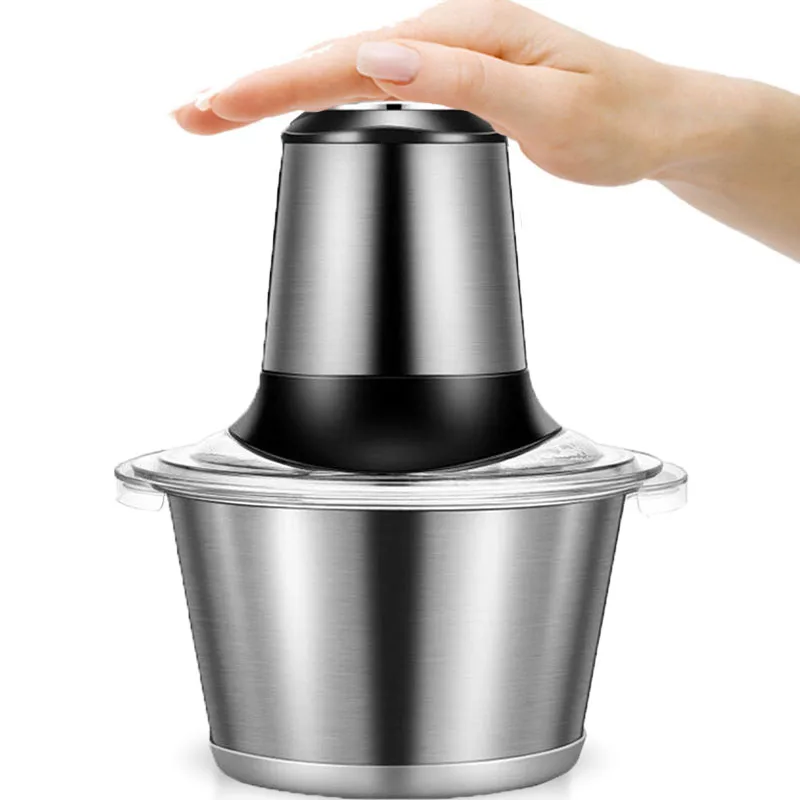 

2018 Stainless Steel Electric Meat Grinder Chopper Mincing Machine High-quality Household Grinder Food Processor