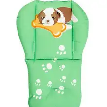 Мягкий вкладыш хаки коляска двухсторонняя Детская Коляска Подушка, чехол для сиденья