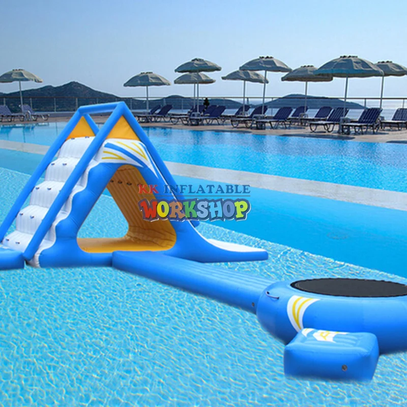 

Inflatable water slide tunnel combination made in China