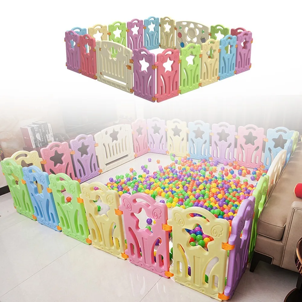 Kids Playground Baby Fence Indoor Park Family Amusement Toys For Children Safety Playpen For Baby Barriere De Securite Ball Pit Kids Playground Baby Fence Indoor Park Family Amusement Toys For Children Safety Playpen For Baby Barriere De Securite Ball Pit