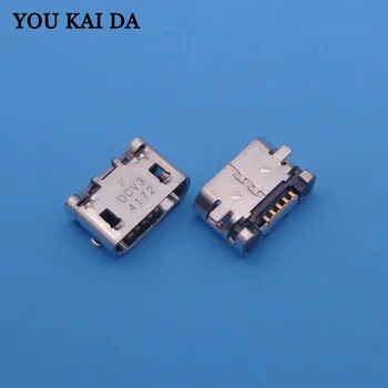 

5pcs Micro USB Charging Data Sync Port socket jack Connector replacement repair parts female Dock For Nokia Lumia 710 603 503