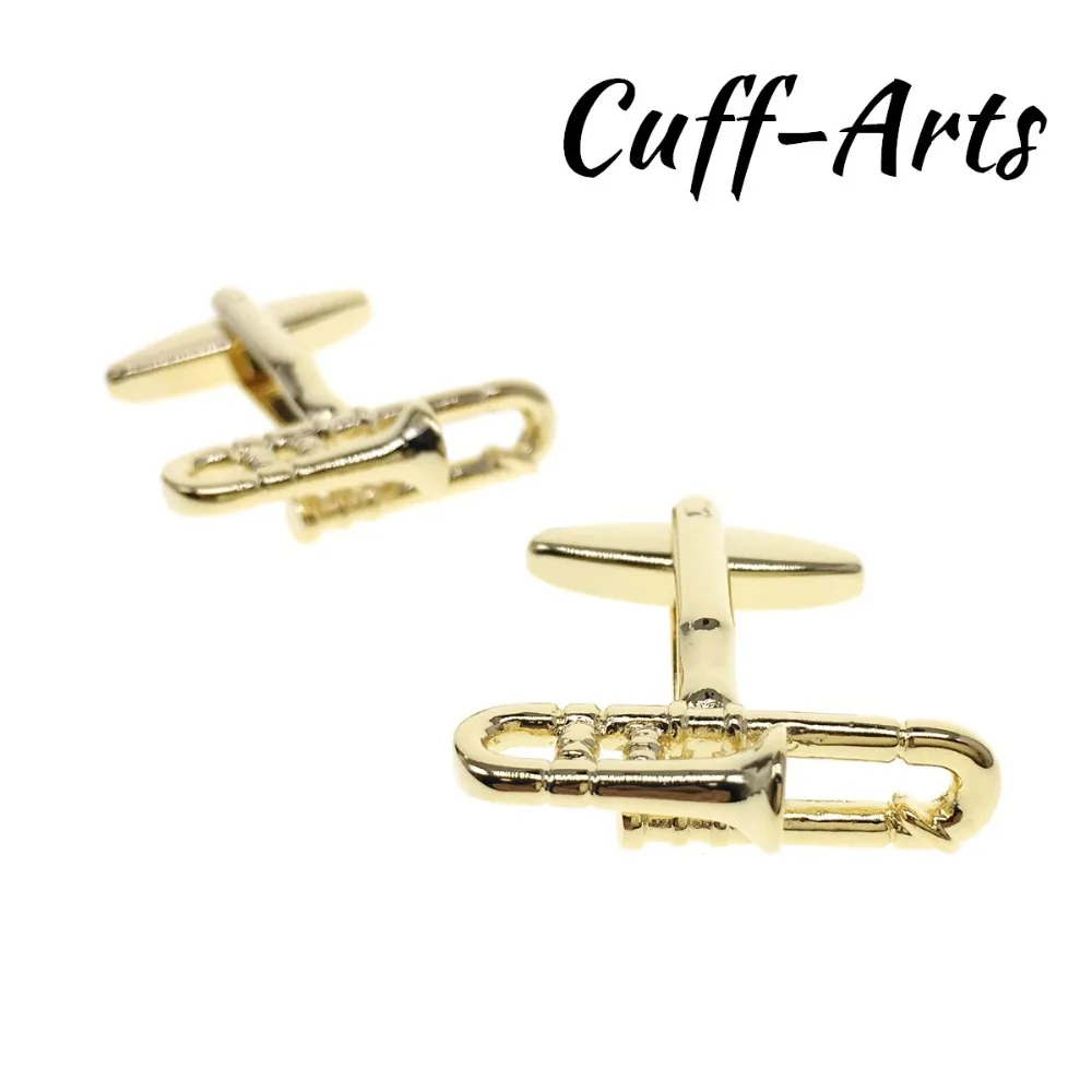 

Cufflinks for Mens Trombones Cufflinks Music Shirt Cuff links Gifts for Men Gemelos Les Boutons De Manchette by Cuffarts C10267