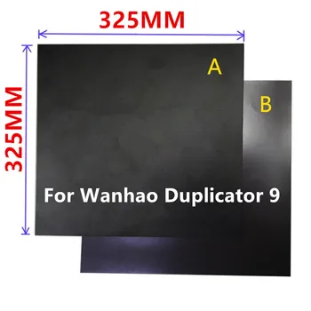 

Funssor 325X325MM Magnetic Print Bed Tape Flex Build Tape Kit For DIY Wanhao Duplicator 9 3D Printer